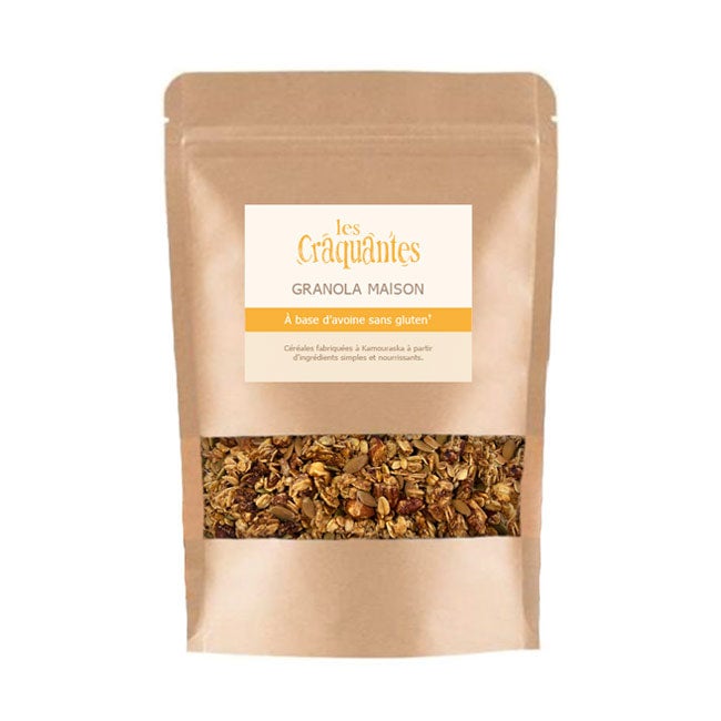 Granola à base d'avoine sans gluten